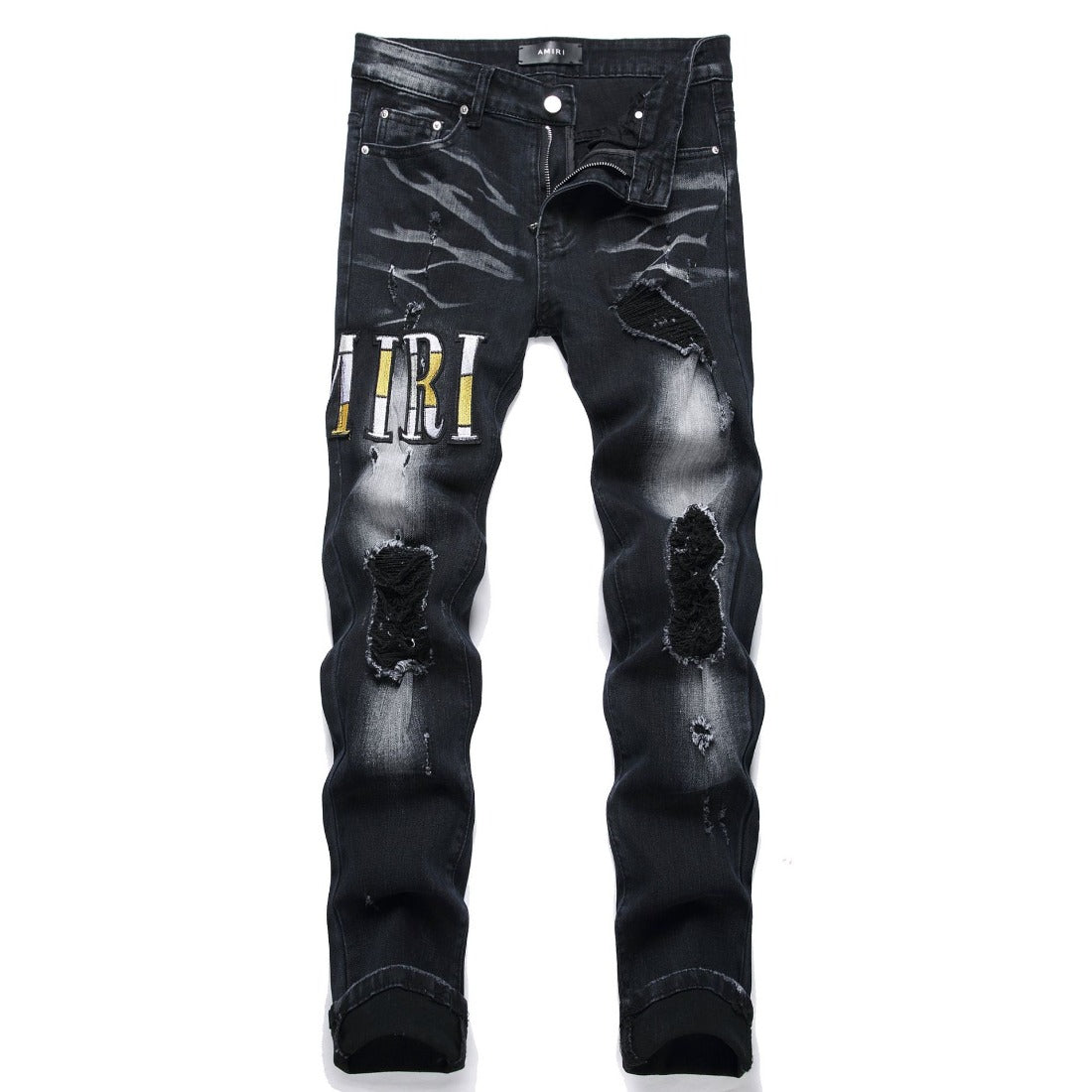Amiri Jeans Ripped Stretch Jeans