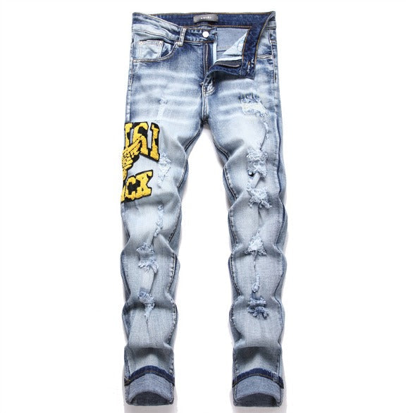 Amiri Jeans Ripped Stretch Jeans