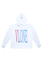 VLONE RED LIPSTICK OG EMBROIDERED HOODIE (white)