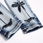 Amiri Jeans Ripped Stretch Jeans