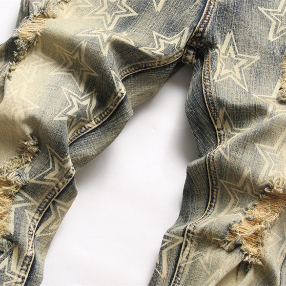 Amiri Jeans Ripped Stretch Jeans