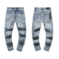 Amiri Jeans Trendy Fake Ripped Jeans