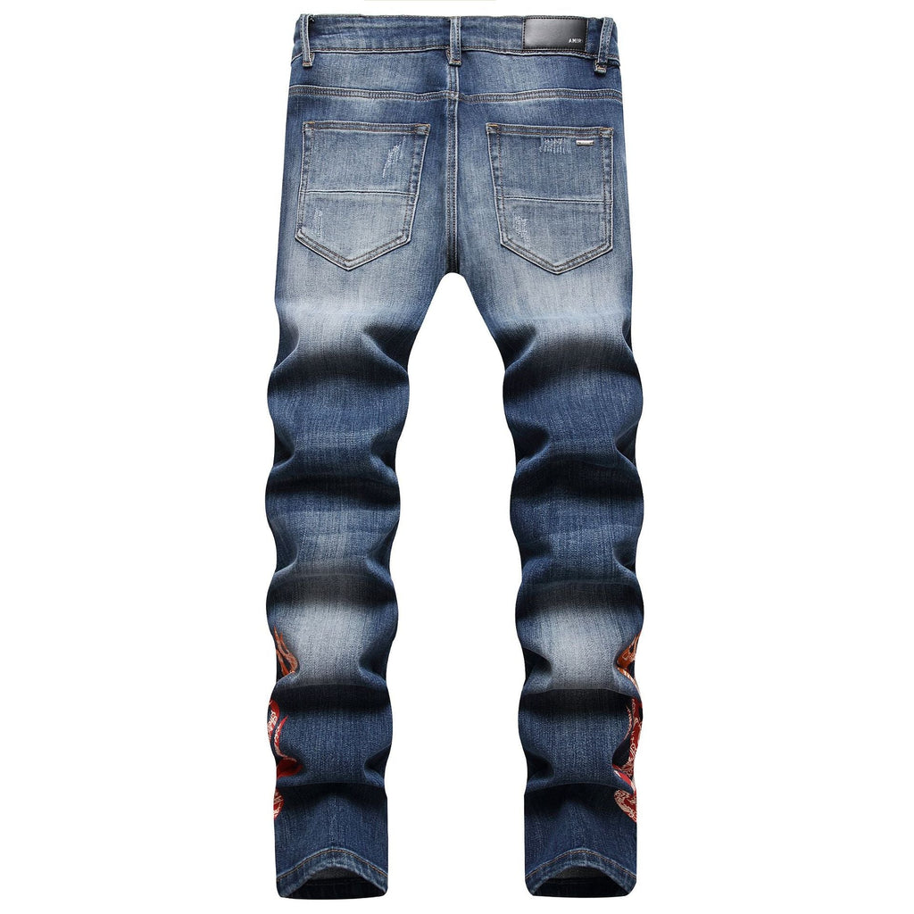 Amiri Jeans Ripped Stretch Jeans