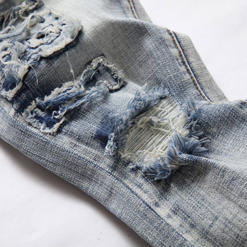 Amiri Jeans Ripped Stretch Jeans