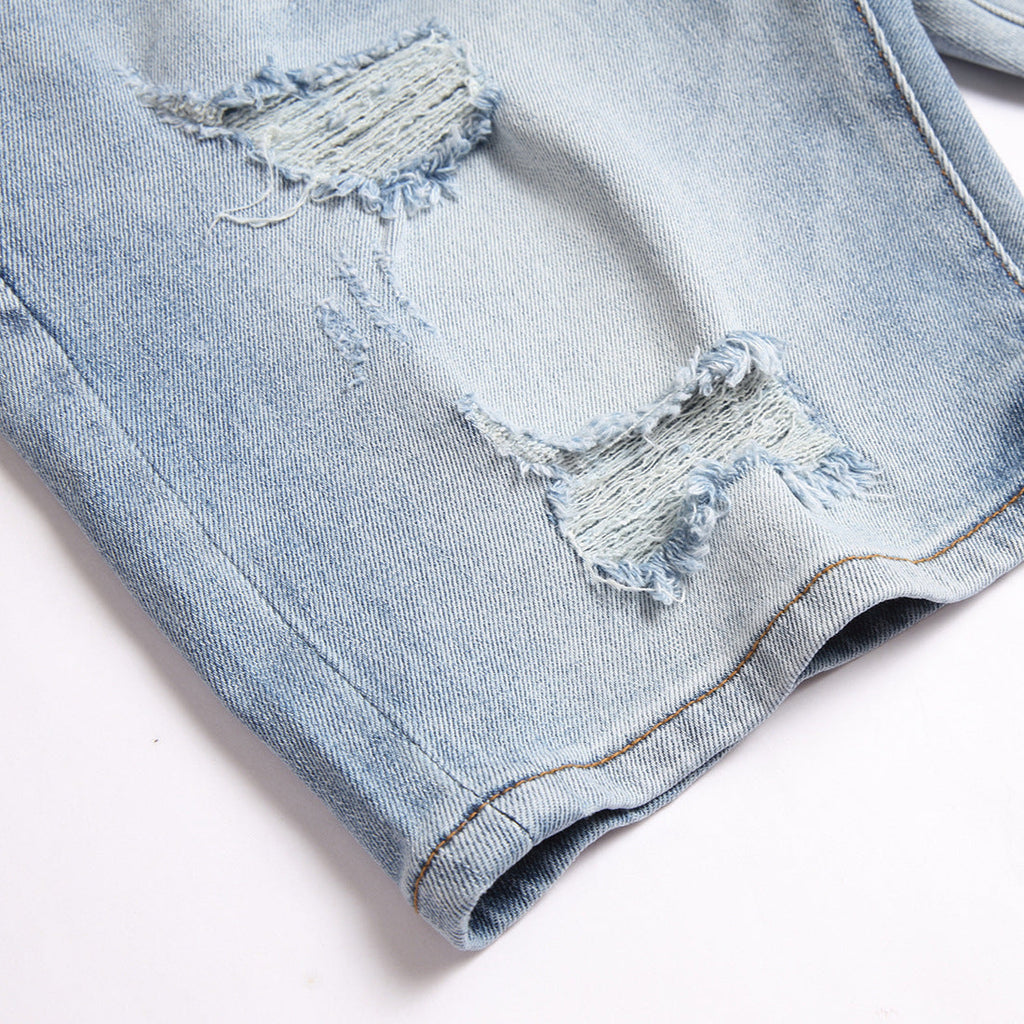 Amiri Jeans Ripped Short Jeans