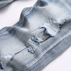 Amiri Jeans Ripped Stretch Jeans