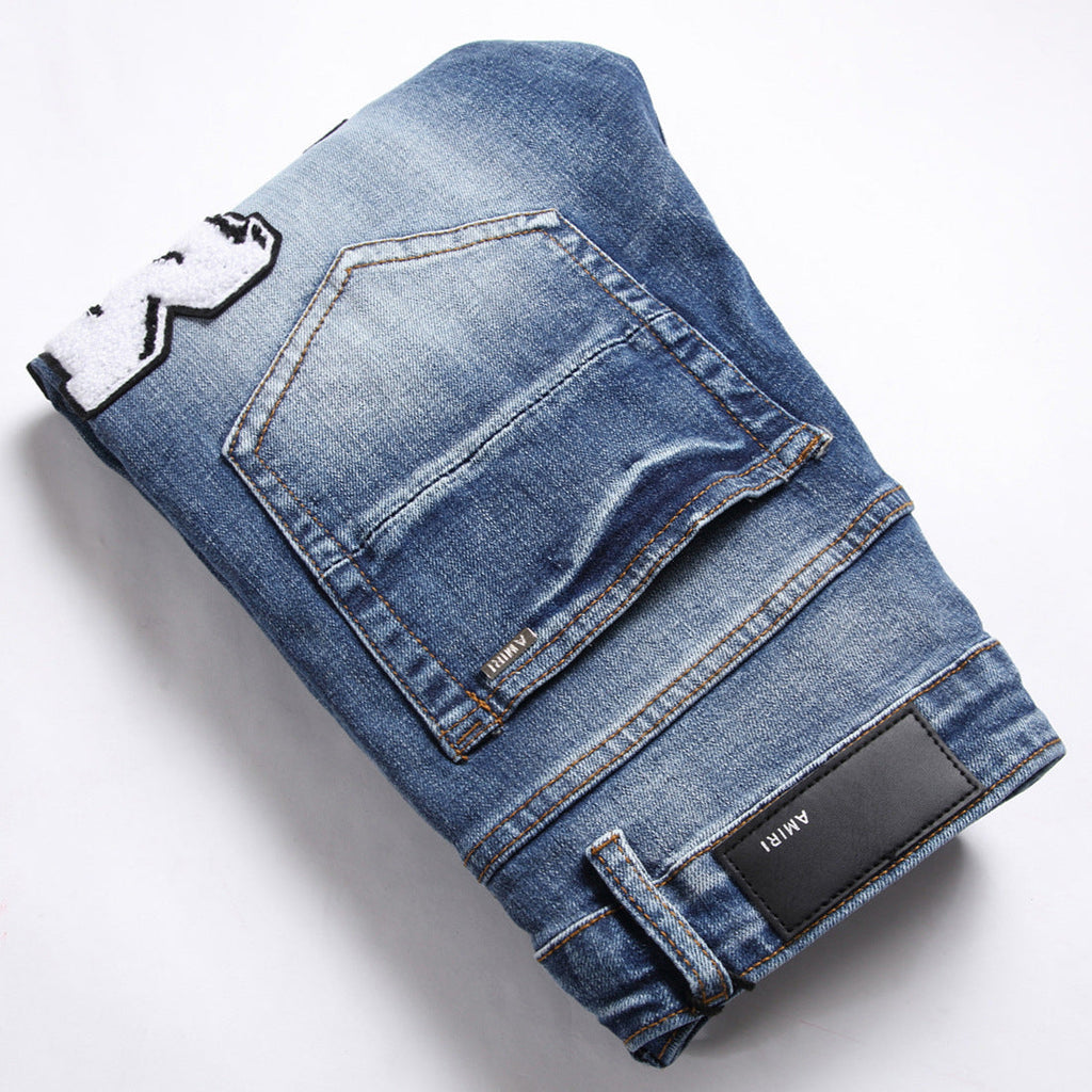 Amiri Jeans Ripped Stretch Jeans