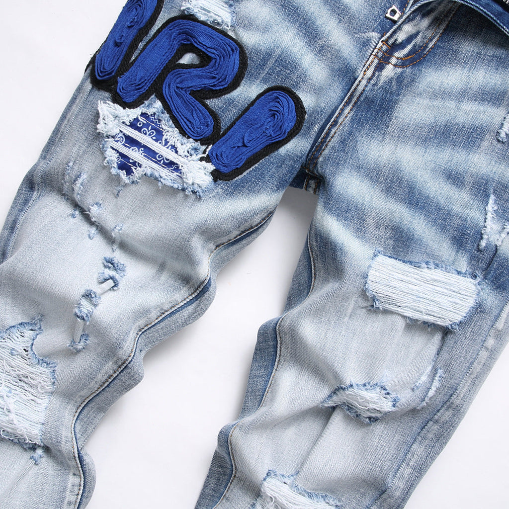 Amiri Jeans Ripped Stretch Jeans