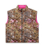 Sp5der Real Tree Puffer Vest Camo Pink