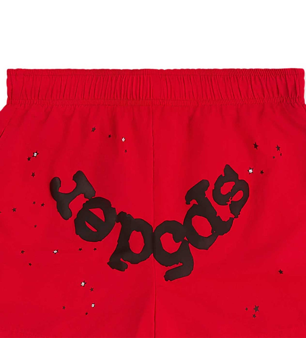 Sp5der Red OG Web Double Layer Short