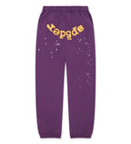Sp5der Star OG Web v2 Sweatpants Purple