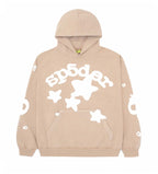Sp5der Beluga Hoodie Brown