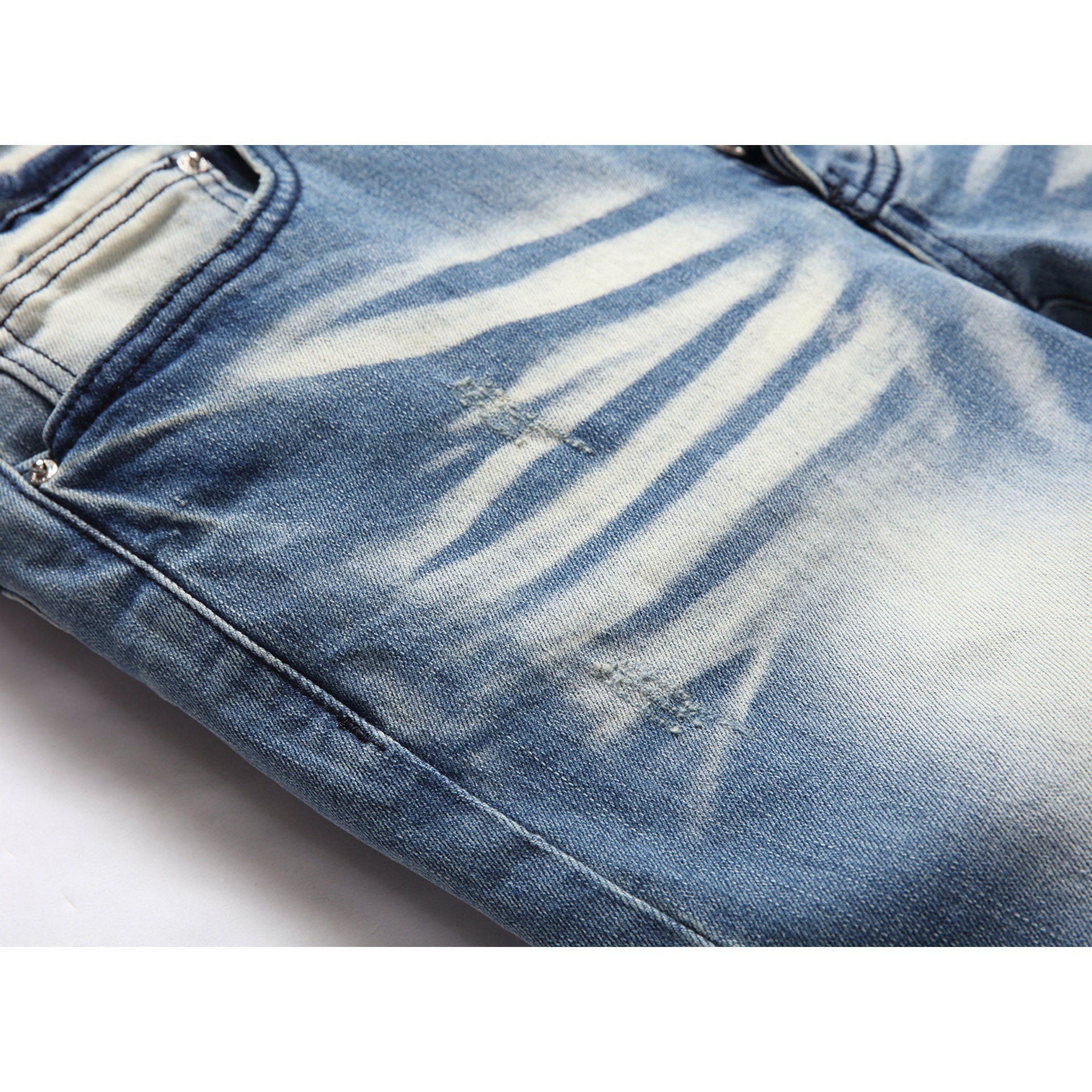 Amiri Jeans Ripped Stretch Jeans